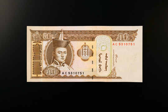 蒙古国纸币 高清大图