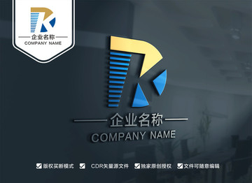 DK字母标志设计 KD标志