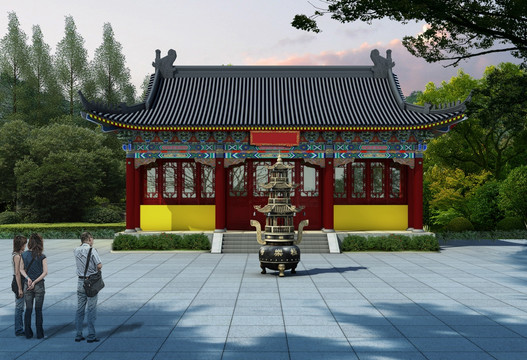 觀音廟 三間小廟 古建筑