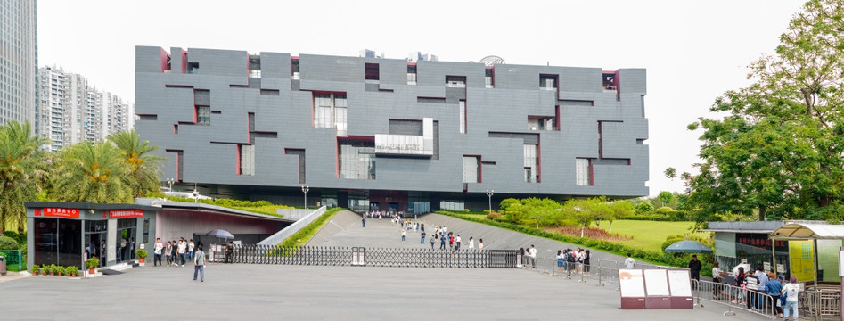 广州博物馆宽幅拼接