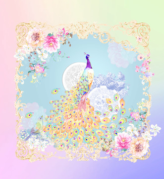 手繪花