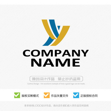 y字母 LOGO設(shè)計