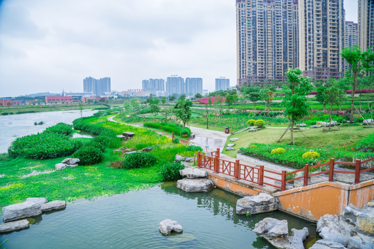 那考河湿地公园海绵城市工程