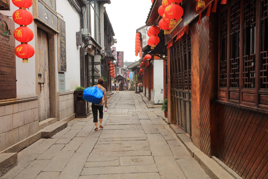 西塘古鎮(zhèn) 水墨西塘 夜色西塘