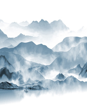 新中式山水畫(huà)