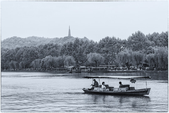 杭州西湖老照片