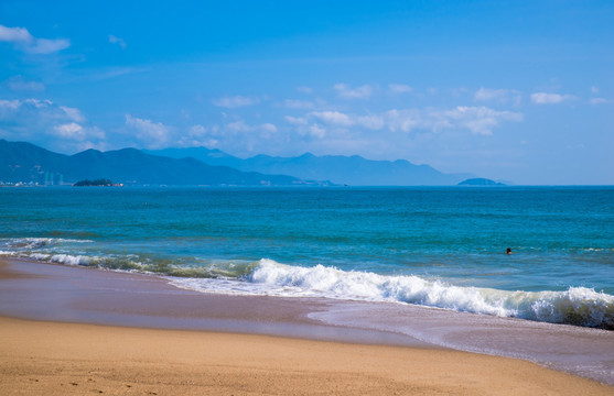 海边沙滩