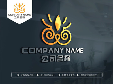 貓頭鷹LOGO 貓頭鷹標(biāo)志