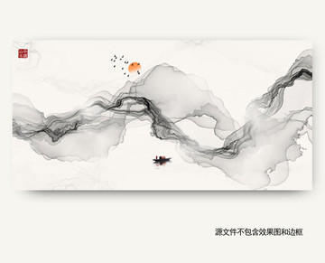 抽象油畫