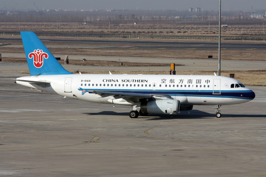 中国南方航空 航班 飞机