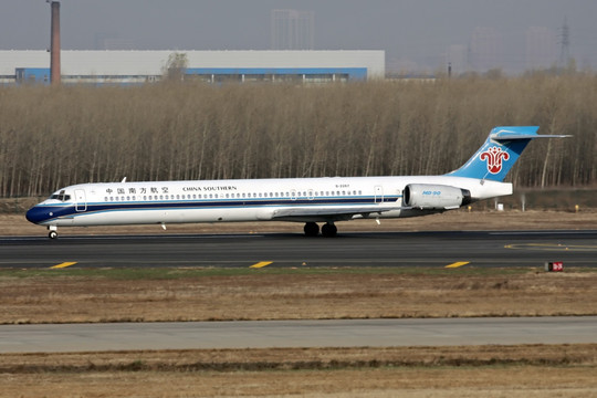 中国南方航空 航班 飞机