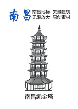 南昌地標 南昌繩金塔 南昌