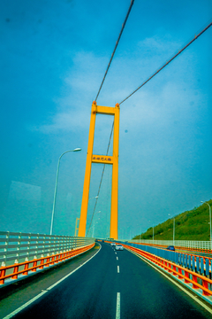 西堠门大桥 跨海大桥 桥梁素材