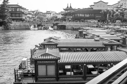 古南京城 古建筑 老照片