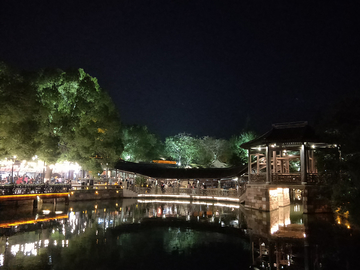 乌镇西栅夜景