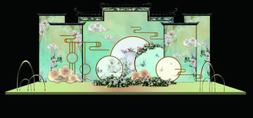 中國(guó)風(fēng)婚禮中式主題婚禮