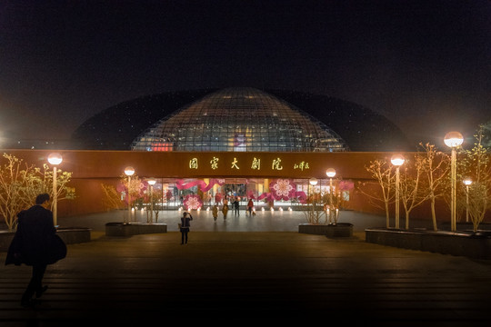 夜景国家大剧院