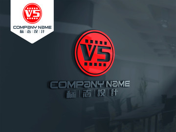 VS LOGO 原創(chuàng)設(shè)計(jì) 標(biāo)志