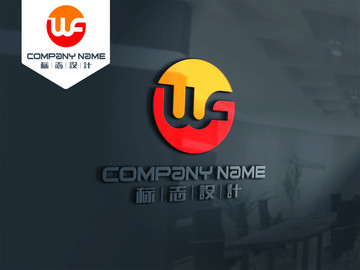WF LOGO 原創(chuàng)設(shè)計(jì) 標(biāo)志