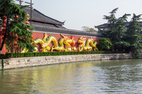 秦淮河古建筑 南京夫子庙