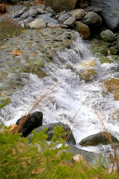 山溪 跌水