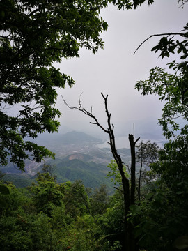 宁波余姚乌胆山风光