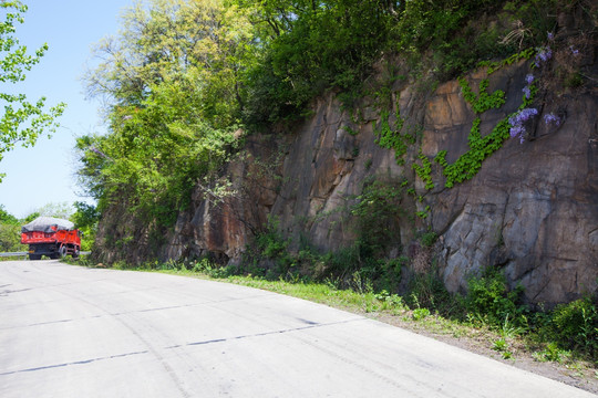 山区公路 盘上路