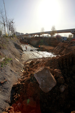 道路施工