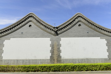 北京四合院墙壁