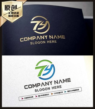 TY字母LOGO設(shè)計(jì) TY標(biāo)志