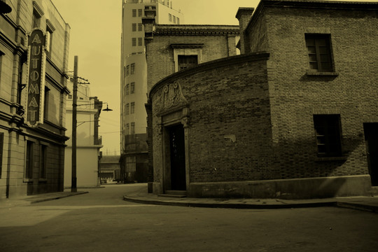 怀旧旧上海街巷