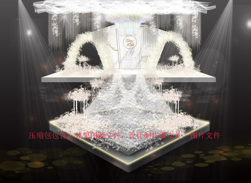 白色婚禮 香檳色婚禮