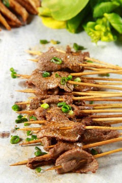 小串牛肉  牛肉串