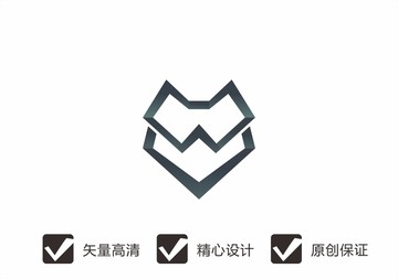 狼頭logo