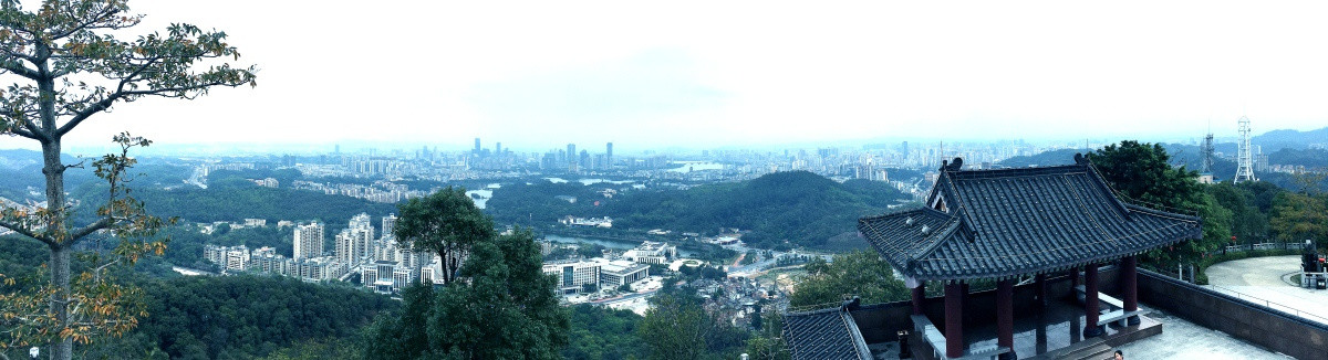 惠州惠城全景图