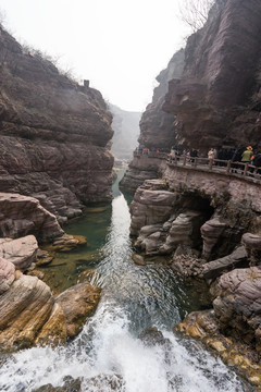 云台山红石峡