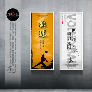 排球掛畫(huà)