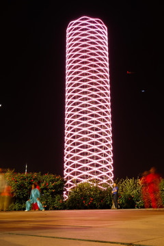 天津文化中心灯塔