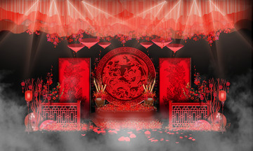 中式婚禮 中國(guó)風(fēng)婚禮 漢式婚禮