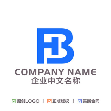 字母BH标志