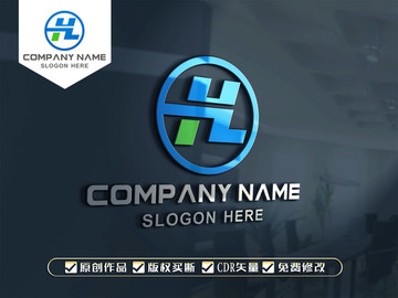 HZ字母LOGO HZ字母標(biāo)志
