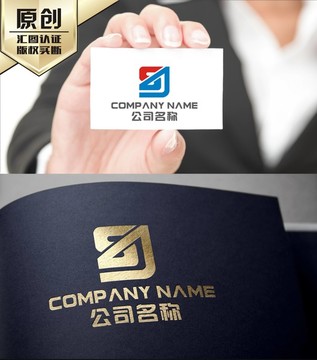 S字母 SJ字母 LOGO设计