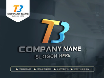 TB字母LOGO TB字母标志