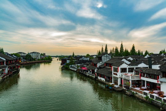 朱家角 古镇风景