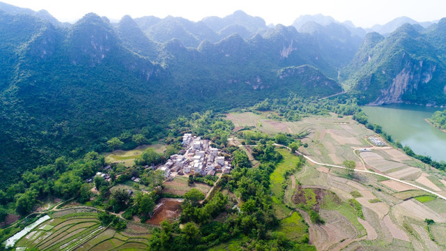 花山景区村落