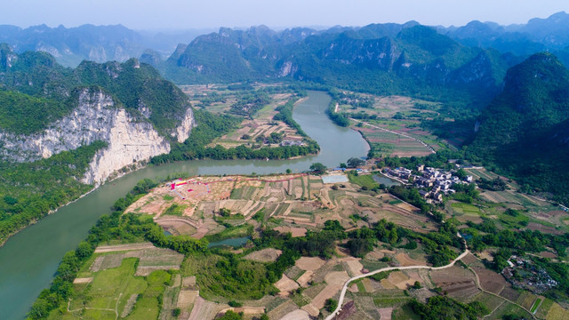 花山景区村落