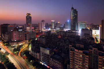 佛山城市风光夜景