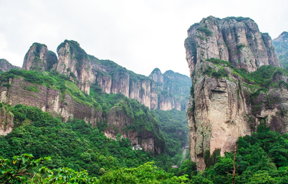 雁荡山 山景