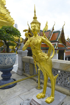 泰国曼谷大皇宫神像