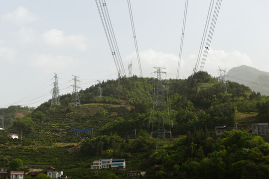 输电线路 山区